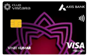Vistara Platinum Credit Card Cashback