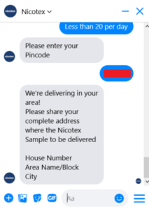 free sample address