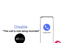 Disable Call Recording Announcement